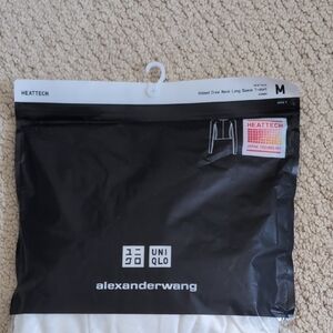 Alexander Wang x Uniqlo White Ribbed Crew Neck T-Shirt